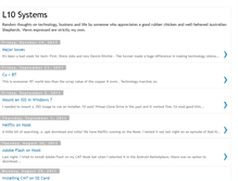 Tablet Screenshot of l10systems.blogspot.com