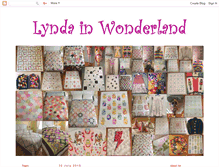 Tablet Screenshot of lyndainwonderland.blogspot.com