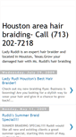 Mobile Screenshot of houstonhairexpert.blogspot.com