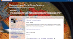 Desktop Screenshot of mastercitizen-blog.blogspot.com