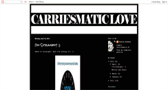 Desktop Screenshot of carriesmaticlove.blogspot.com