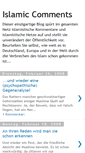 Mobile Screenshot of islamic-comments.blogspot.com