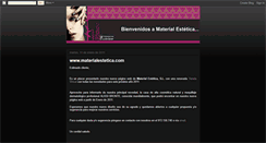 Desktop Screenshot of materialestetica.blogspot.com