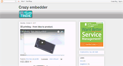 Desktop Screenshot of crazy-embedder.blogspot.com