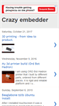 Mobile Screenshot of crazy-embedder.blogspot.com