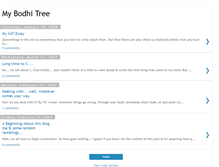 Tablet Screenshot of my-bodhi-tree.blogspot.com