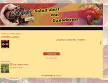 Tablet Screenshot of ganocafeessalud.blogspot.com