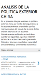 Mobile Screenshot of analisischinainternacional2010.blogspot.com