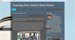 Desktop Screenshot of learninghowmuchidontknow.blogspot.com