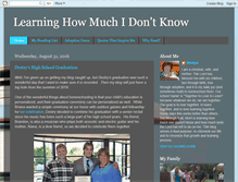 Tablet Screenshot of learninghowmuchidontknow.blogspot.com