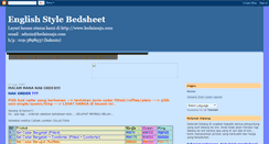 Desktop Screenshot of laurea-englishbedsheet.blogspot.com