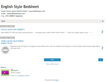 Tablet Screenshot of laurea-englishbedsheet.blogspot.com