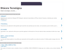 Tablet Screenshot of bitacoratecno.blogspot.com