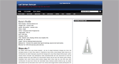 Desktop Screenshot of cari-teman-kencan.blogspot.com