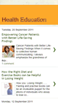 Mobile Screenshot of healtheducation101.blogspot.com