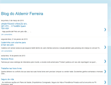 Tablet Screenshot of blogdoaldemirferreira.blogspot.com