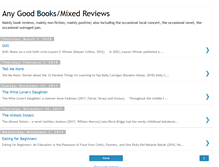 Tablet Screenshot of anygoodbooks-mixedreviews.blogspot.com
