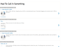 Tablet Screenshot of hadtocallitsomething.blogspot.com