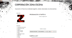 Desktop Screenshot of corporacionzonaescena.blogspot.com