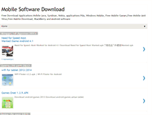 Tablet Screenshot of 4mobilesoft.blogspot.com