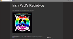 Desktop Screenshot of irishpaulsradioblog.blogspot.com