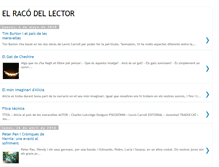 Tablet Screenshot of el-raco-del-lector.blogspot.com