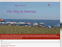 Tablet Screenshot of onedayinamerica.blogspot.com