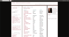 Desktop Screenshot of dining-thedeliciouslife.blogspot.com