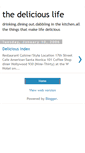 Mobile Screenshot of dining-thedeliciouslife.blogspot.com
