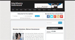 Desktop Screenshot of bbindonesia-update.blogspot.com