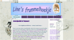 Desktop Screenshot of linesfrummelhoekje.blogspot.com