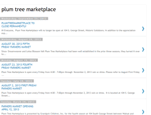 Tablet Screenshot of plumtreemarketplace.blogspot.com