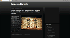 Desktop Screenshot of creacionbarcelo.blogspot.com