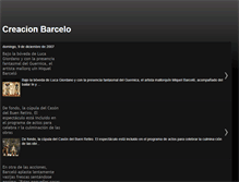 Tablet Screenshot of creacionbarcelo.blogspot.com