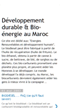 Mobile Screenshot of bioenergymaroc.blogspot.com