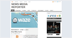 Desktop Screenshot of newsmediareporter.blogspot.com