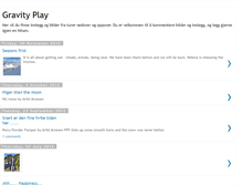 Tablet Screenshot of gravityplay.blogspot.com