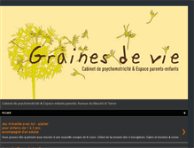 Tablet Screenshot of graines-de-vie.blogspot.com