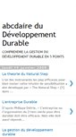 Mobile Screenshot of abcdairedeveloppementdurable.blogspot.com