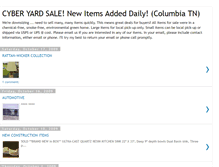 Tablet Screenshot of cyber-moving-sale-tn.blogspot.com