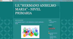 Desktop Screenshot of anselmoprimaria.blogspot.com