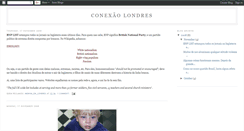 Desktop Screenshot of conexaolondres.blogspot.com