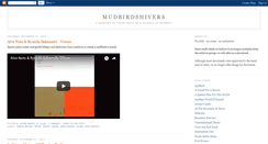 Desktop Screenshot of mudbirdshivers.blogspot.com