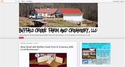 Desktop Screenshot of buffalocreekfarmnc.blogspot.com