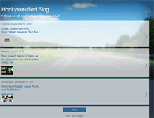 Tablet Screenshot of honkytonkified.blogspot.com