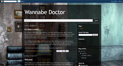 Desktop Screenshot of gonnabedoctor.blogspot.com