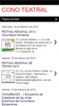Mobile Screenshot of conoteatral.blogspot.com
