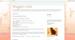 Desktop Screenshot of maggiesattic.blogspot.com