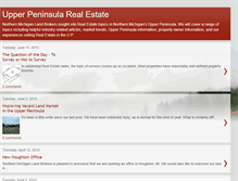 Tablet Screenshot of northernmichiganlandbrokers.blogspot.com
