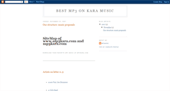 Desktop Screenshot of bestmp3onkara.blogspot.com